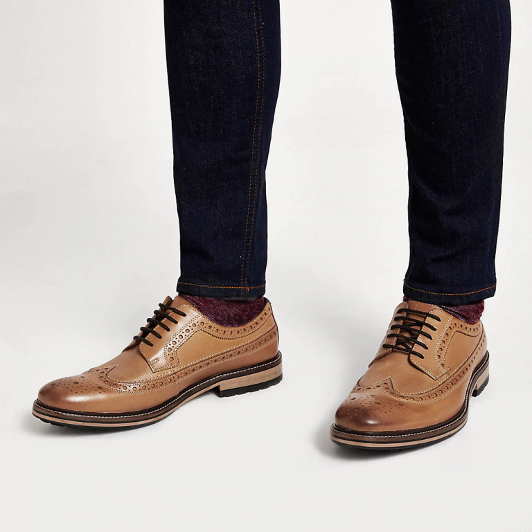 river island lace up brogues
