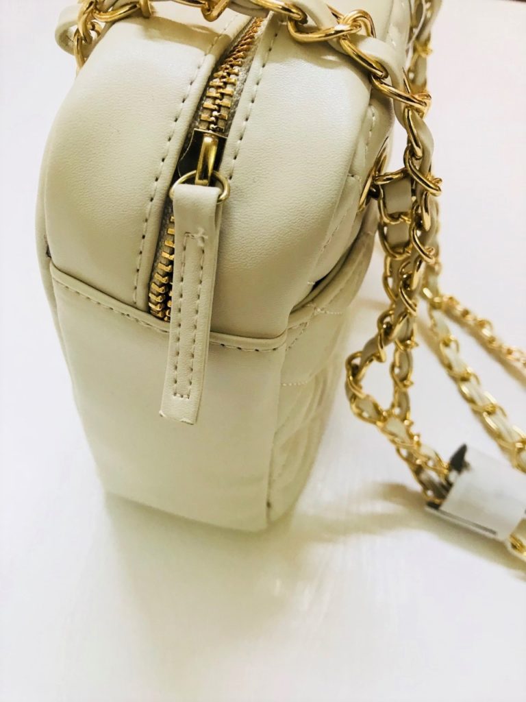 Matalan Quilted Creamy Cross Body Bag OGalax